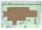 Plan for the Interior Church Memorials